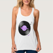 MoonDreams Music Record - Lila Racerback - Tank To (Vorderseite)