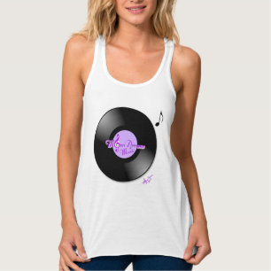 MoonDreams Music Record - Lila Racerback - Tank To Top