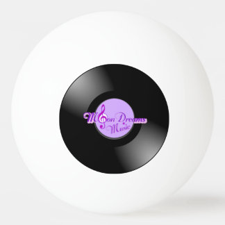 MoonDreams Music Record Ping Pong Ball Tischtennisball