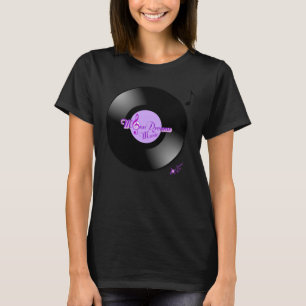 MoonDreams Music Record Schwarzes Tank Top mit Spa