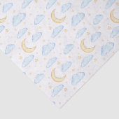 Moonenstars und Wolkenmuster Seidenpapier (Ausschnitt)