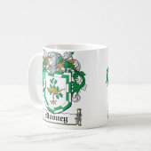 Mooney Familienwappen Kaffeetasse (Vorderseite Links)