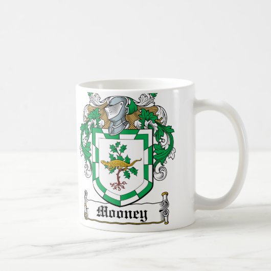 Mooney Familienwappen Kaffeetasse (Rechts)