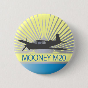 Mooney M20 Aviation Button