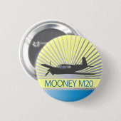 Mooney M20 Aviation Button (Vorne & Hinten)