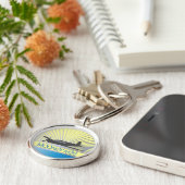 Mooney M20 Luftfahrt Schlüsselanhänger (Seite)