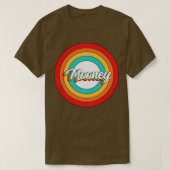 Mooney Name Shirt Vintag Mooney Circle (Design vorne)