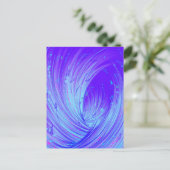 MoonFlower Enchanted Darden Postkarte (Stehend Vorderseite)