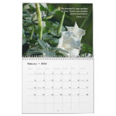 Moonflower Kalender---Edit-JAHR, wie gebraucht Kalender (Feb 2026)
