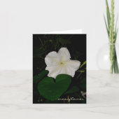 moonflower notecard karte (Vorderseite)