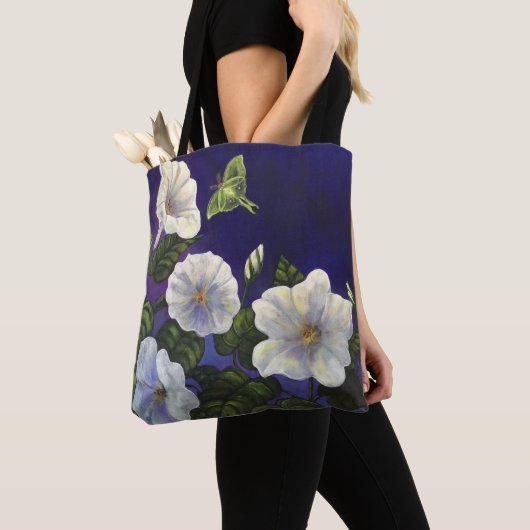 Moonflower Taschen-Tasche Tasche (Von Nahem)