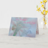 Moonflower Vision 2 passt jede Gelegenheit an. Karte (Gelbe Blume)