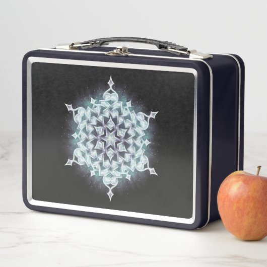 Moonfrost Snowflake Metall Brotdose (Beispiel)