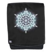 Moonfrost Snowflake Rucksack (Vorderseite)