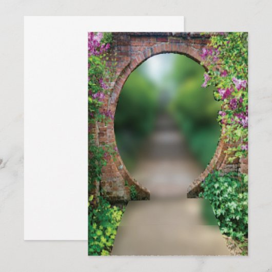 MOONGATE-INVITATION EINLADUNG (Vorne/Hinten)