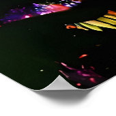 Moongazed - Ken Gage Surreal Art Poster (Ecke)