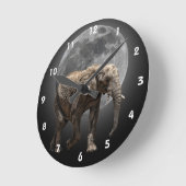 MOONGLOW 2 RUNDE WANDUHR (Winkel)