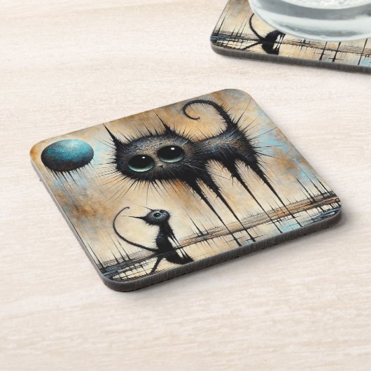 Moonglow Getränkeuntersetzer (Linke Seite)