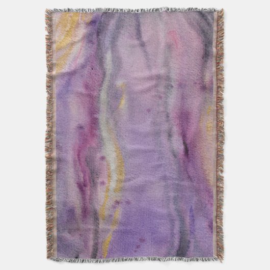 Moonglow Gold Abstrakte Malerei Decke (Vorderseite Vertikal)