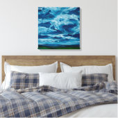 Moonglow Leinwanddruck (Insitu (Schlafzimmer))