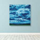 Moonglow Leinwanddruck (Insitu (Holzboden))