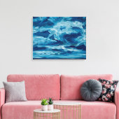 Moonglow Leinwanddruck (Insitu (Wohnzimmer))