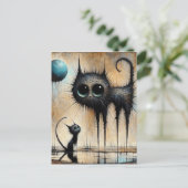 Moonglow Postkarte (Stehend Vorderseite)