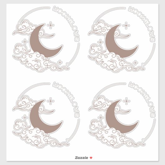 Moonglows Aufkleber (Blatt)