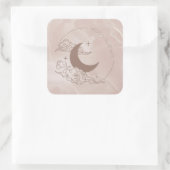 Moonglows Quadratischer Aufkleber (Tasche)