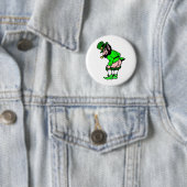Mooning Leprechaun Button (Beispiel)