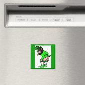 Mooning Leprechaun Magnet (In Situ (Geschirrspüler))