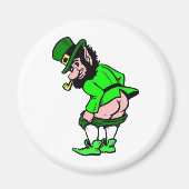 Mooning Leprechaun Magnet (Vorne)