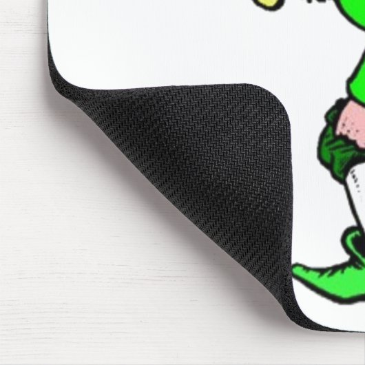 Mooning Leprechaun Mousepad (Ecke)