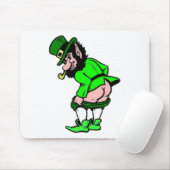 Mooning Leprechaun Mousepad (Mit Mouse)