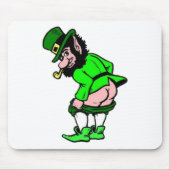 Mooning Leprechaun Mousepad (Vorne)