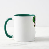 Mooning Leprechaun Tasse (Links)