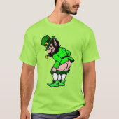 Mooning Leprechaun Unisex T-Shirt (Vorderseite)