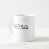 Mooning Sankt Kaffeetasse (Vorderseite Links)