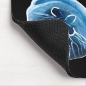 MoonJellyfish Aquarellkunst Mousepad (Ecke)