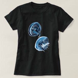 MoonJellyfish Aquarellkunst T-Shirt