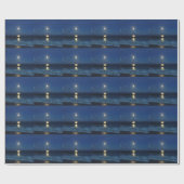 MOONLIGHT am STRAND Geschenkpapier (Flach)
