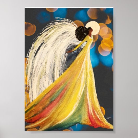 Moonlight Angel 12x18 Poster (Vorne)