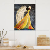 Moonlight Angel Poster (Küche)