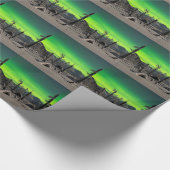 Moonlight Aurora Geschenkpapier (Ecke)