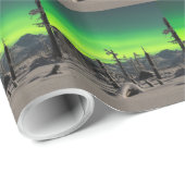 Moonlight Aurora Geschenkpapier (Rolleneckpunkt)
