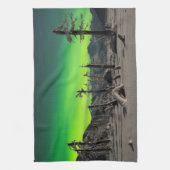 Moonlight Aurora Geschirrtuch (Vertikal)