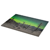 Moonlight Aurora Schneidebrett (Ecke)