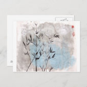 Moonlight Bamboo Postkarte (Vorne/Hinten)