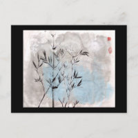 Moonlight Bamboo Postkarte