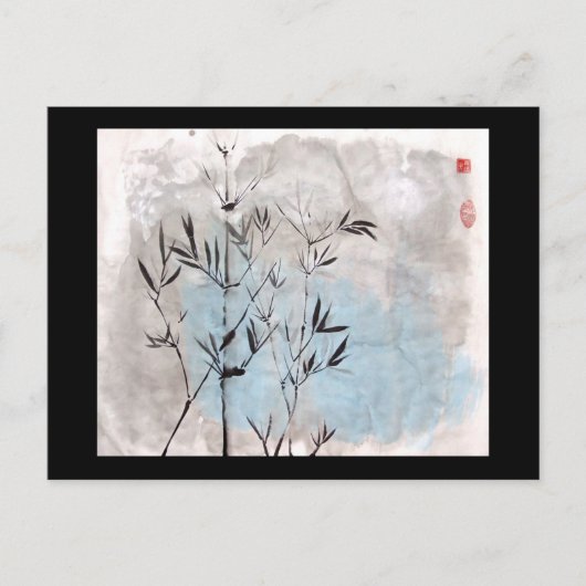 Moonlight Bamboo Postkarte (Vorderseite)
